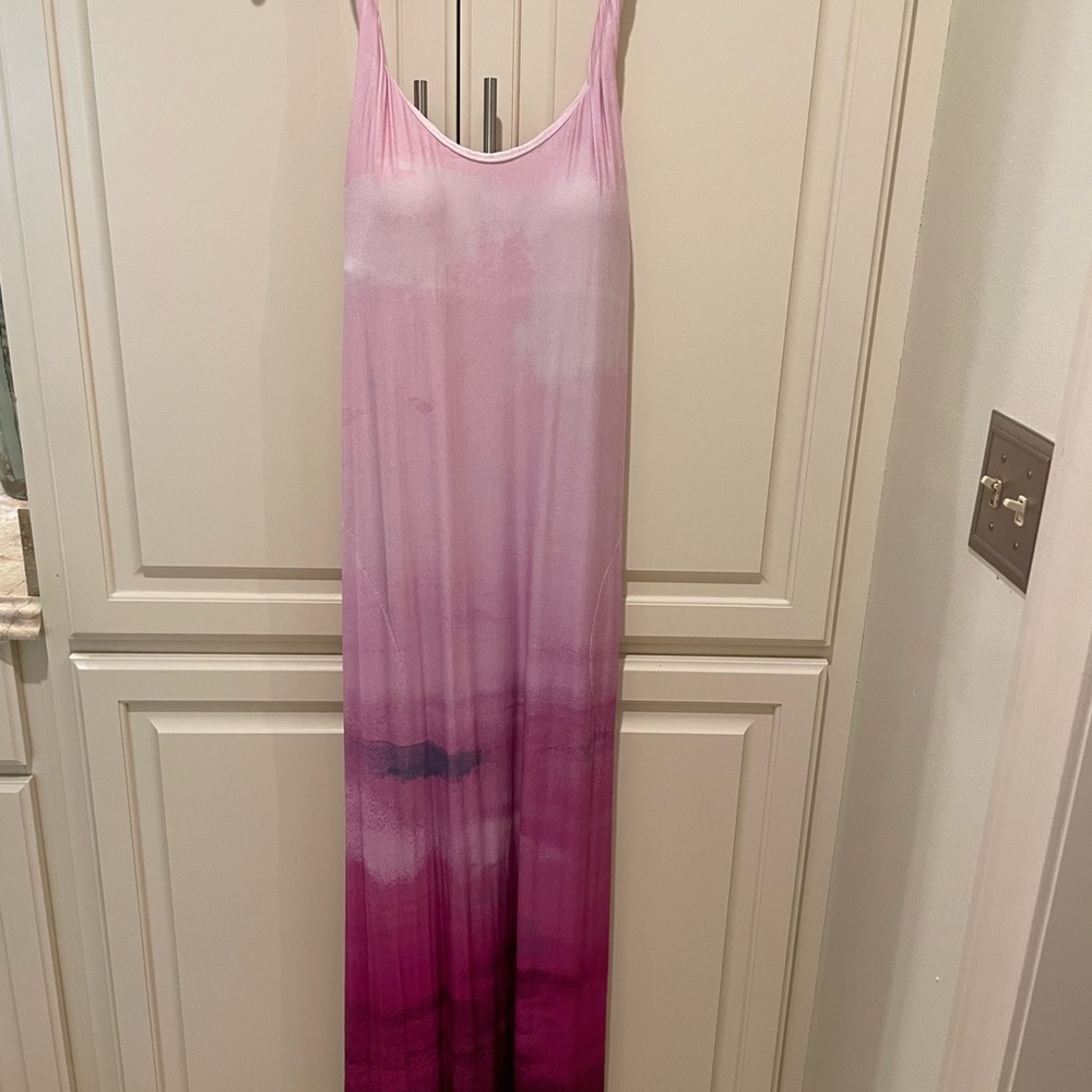 Soma Ombre Maxi Dress with twisted strap and built in shelf bra. - Picture 2 of 5